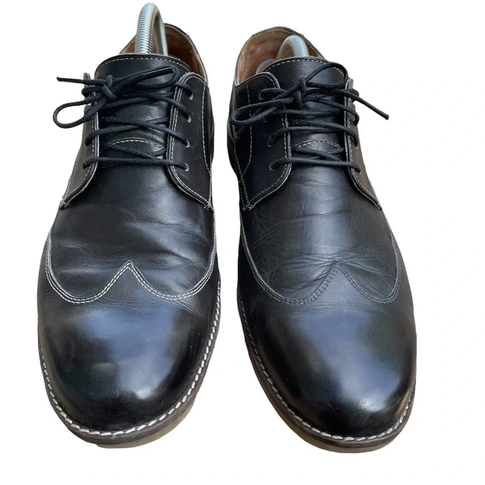 Nunn Bush‎ Black Leather Oxford Shoes Size: 13M